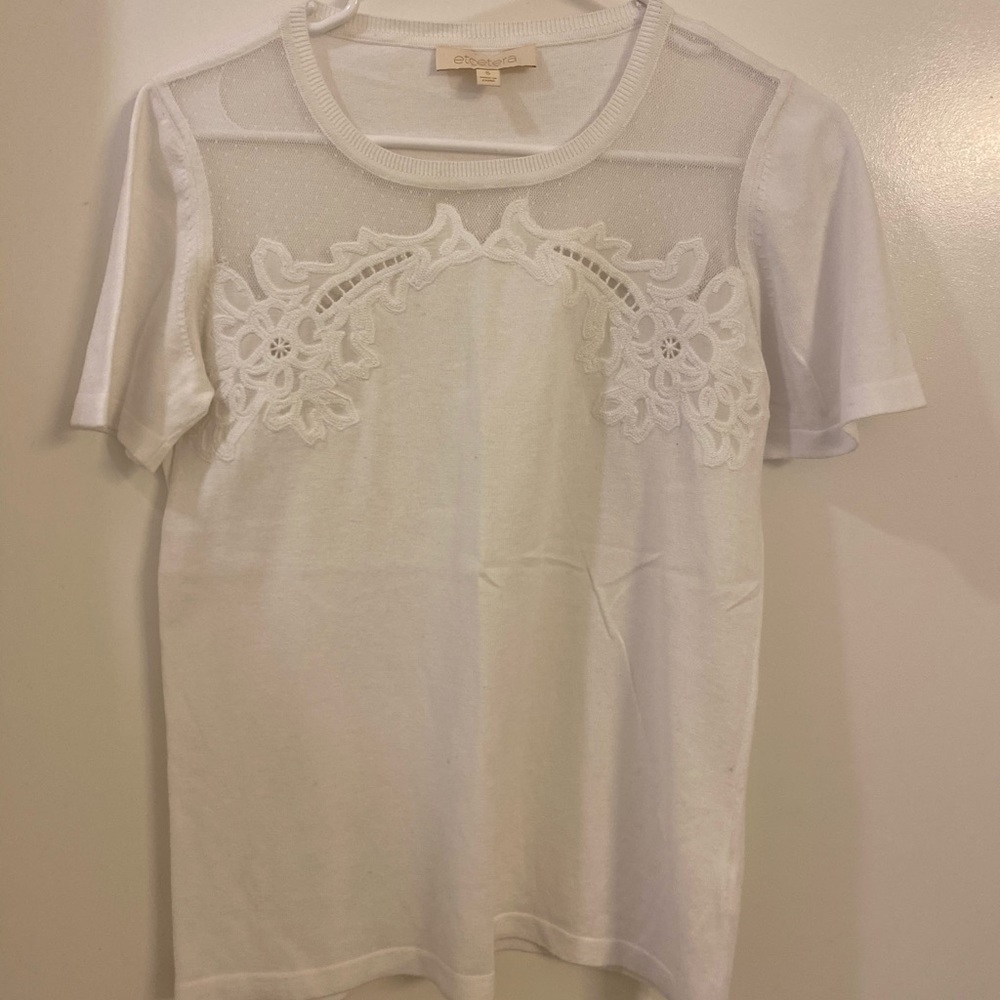 Carisle Etcetera sweater short sleeve